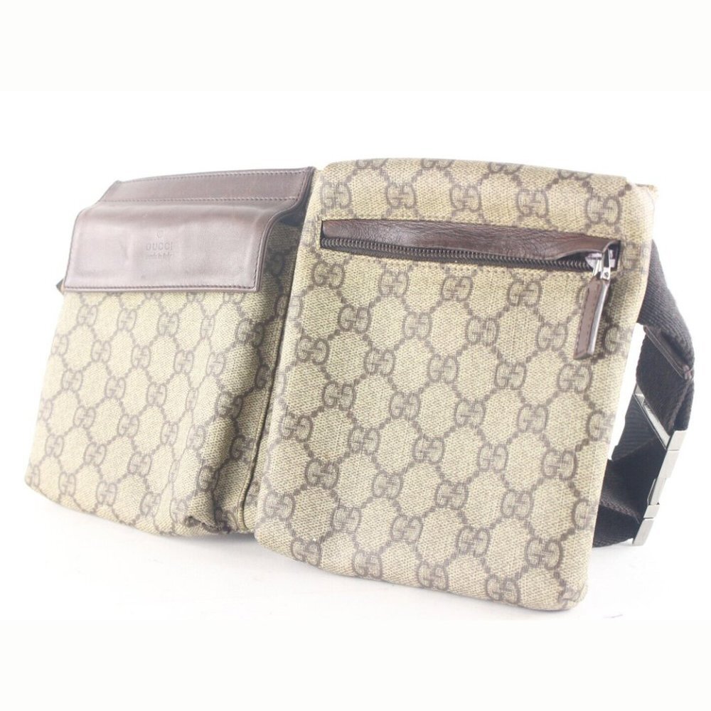 Gucci Supreme Canvas Belt Bag Waist Pack Fanny 4GK1024K